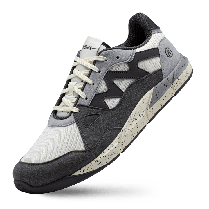 Joe Nimble Women's Sneaker Addict Gray Off/white Joe Nimble