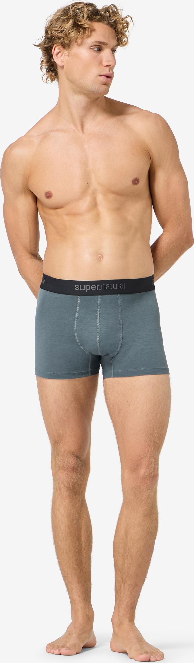 super.natural Men's Tundra175 Boxer Stormy Weather super.natural