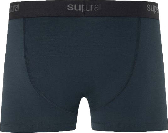 super.natural Men´s Tundra175 Boxer 2-Pack Blueberry/blueberry super.natural