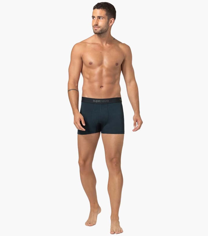 super.natural Men´s Tundra175 Boxer 2-Pack Blueberry/blueberry super.natural