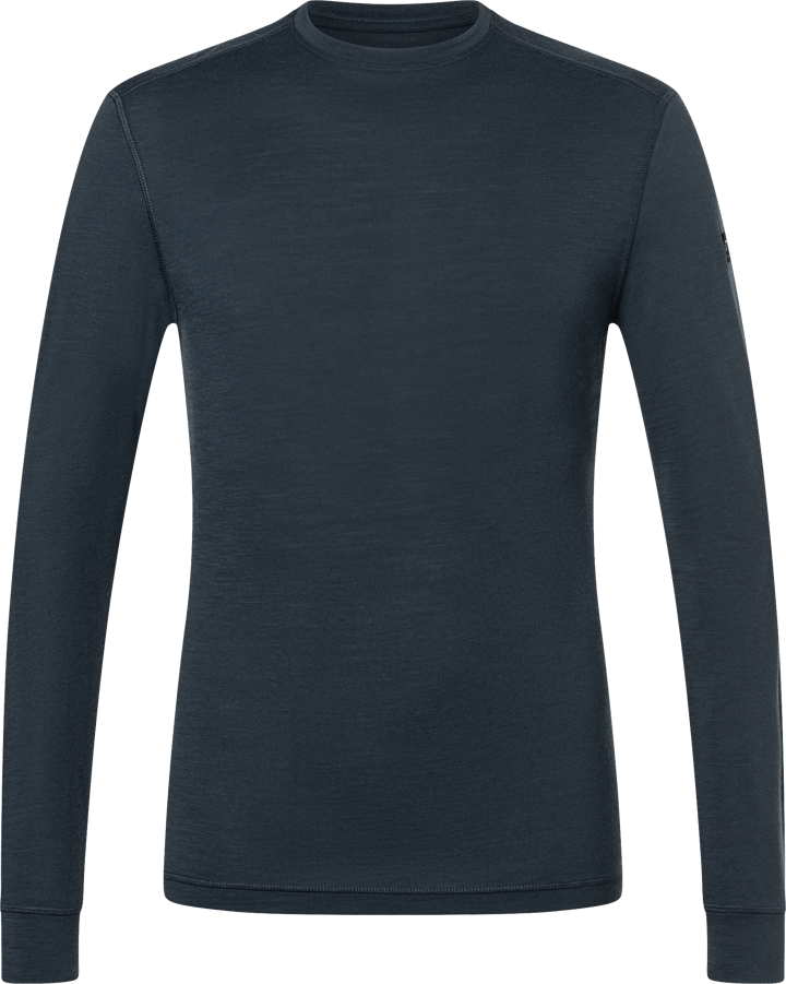 super.natural Men's Sierra140 Long Sleeve Blueberry super.natural