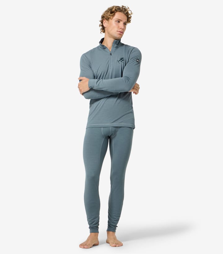 super.natural Men's Tundra175 Toni Zip 1/4 Stormy Weather/blueberry/f. Grey super.natural