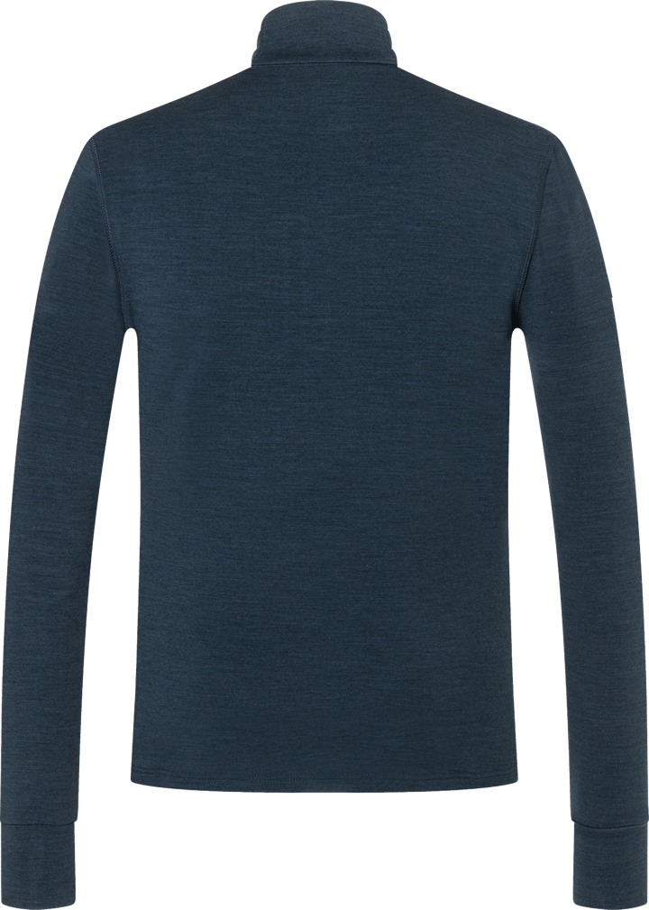 super.natural Men´s Shoulder Guard 1/4 Zip Blueberry super.natural