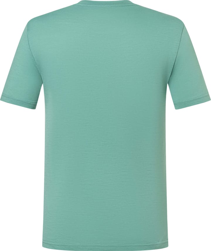 super.natural Men's Surf Trip Tee Lagoon Green/various super.natural