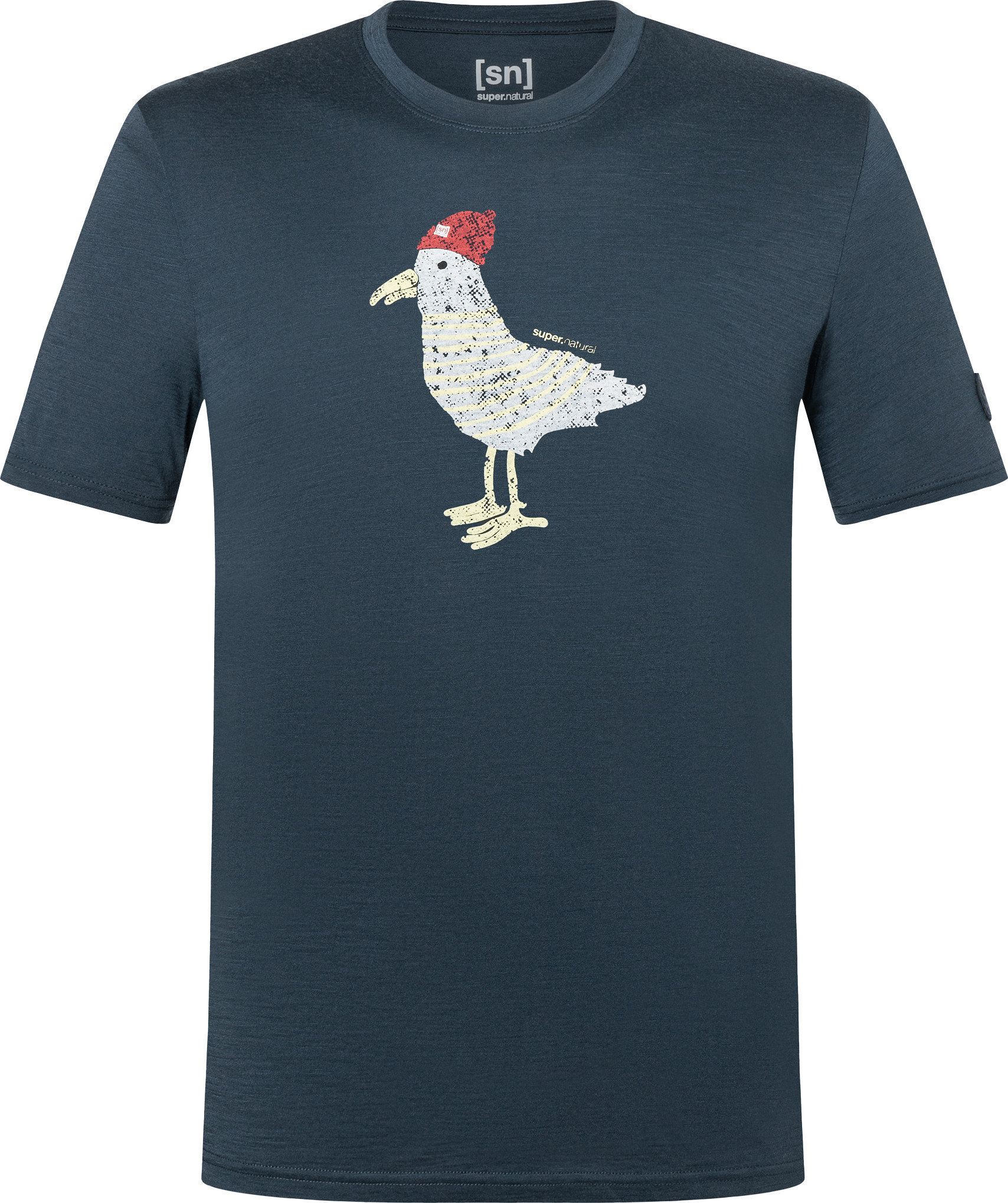 super.natural Men's Johnny Tee Blueberry/various Kortermede trøyer L