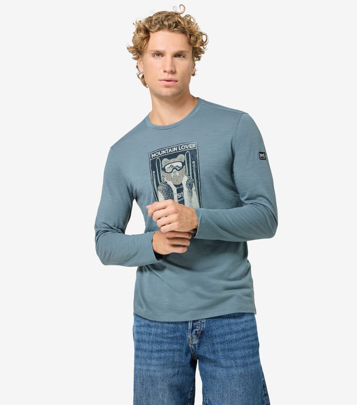 super.natural Men´s Triple Ski Long Sleeve Stormy Weather/various super.natural