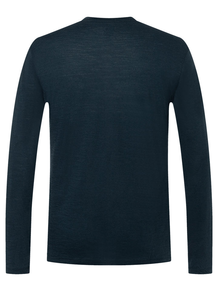 super.natural Men´s Snow Tour Long Sleeve Blueberry/various super.natural