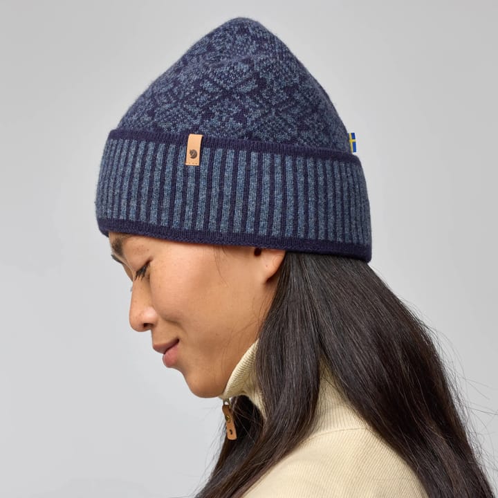 Fjällräven Snow Beanie Dark Navy Fjällräven Fjällräven Snow Beanie Dark Navy Fjällräven