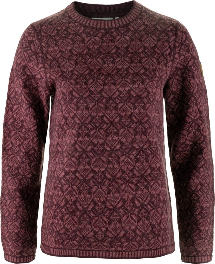 Fjällräven Women's Snow Round Neck Sweater Port Fjällräven