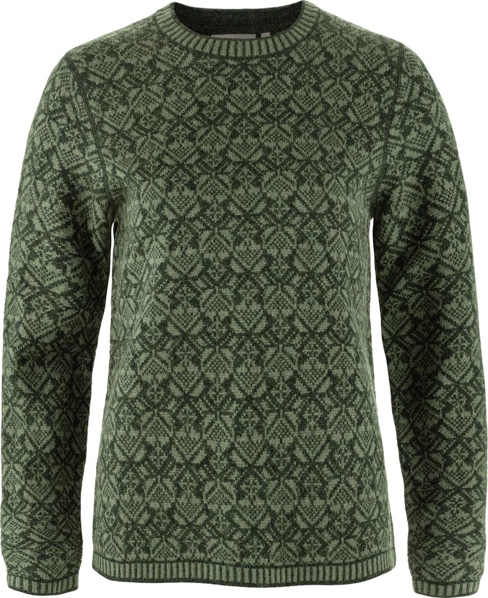 Women's Snow Round Neck Sweater