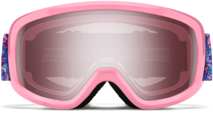Smith Junior's Snowday Bright Pink Lofi Butterfly/Ignitor Mirror Antifog Smith