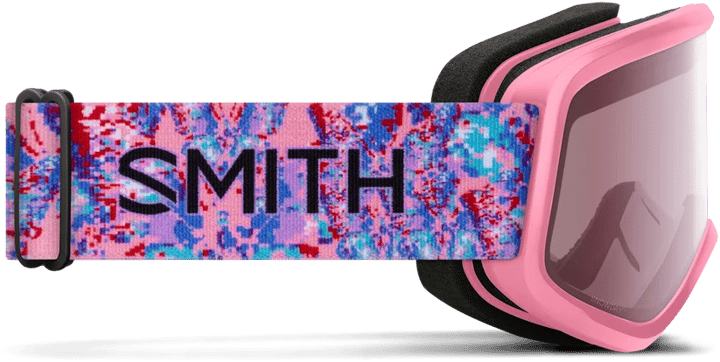 Smith Junior's Snowday Bright Pink Lofi Butterfly/Ignitor Mirror Antifog Smith