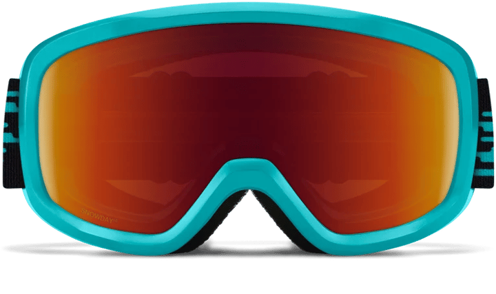 Smith Junior's Snowday Tropic Kidding/Red Solx Mirror Antifog Smith