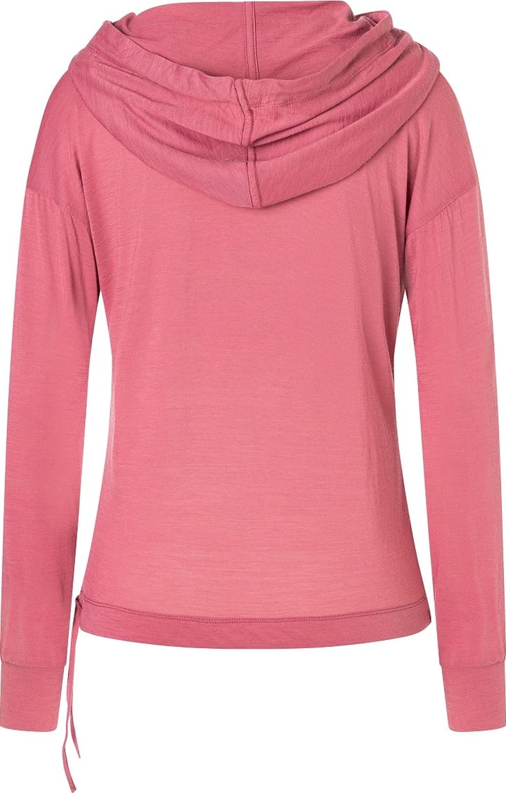 super.natural Women's Funnel Hoodie Mauvewood super.natural