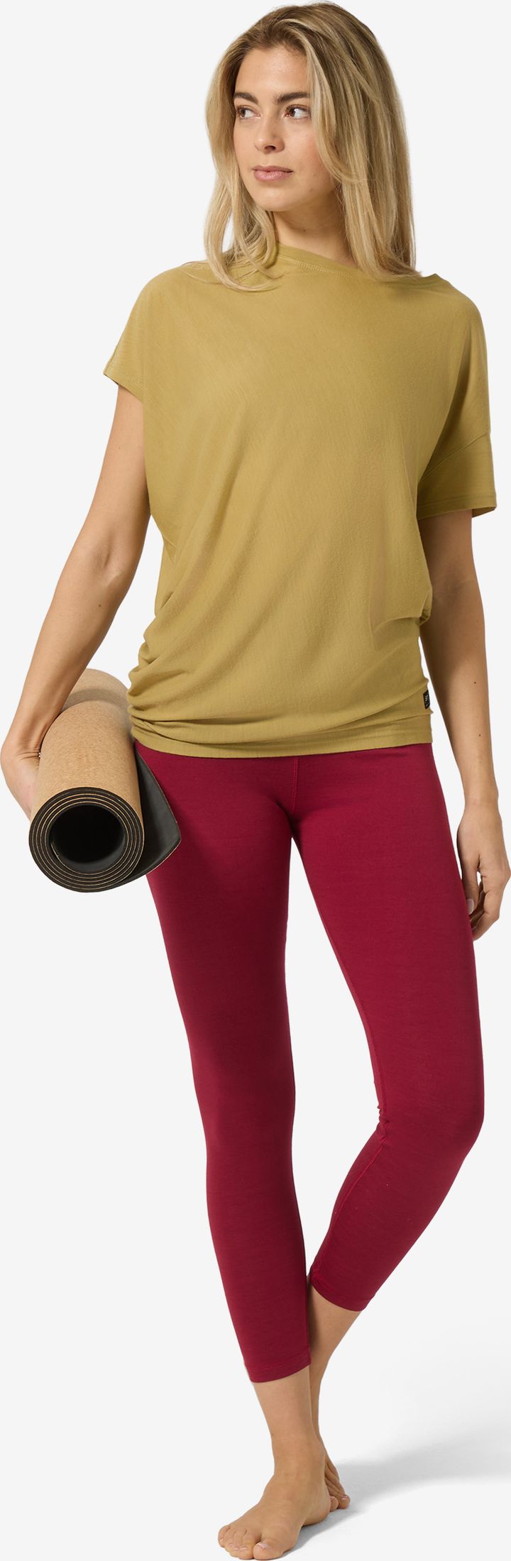 super.natural Women's Yoga Loose Tee Sahara super.natural