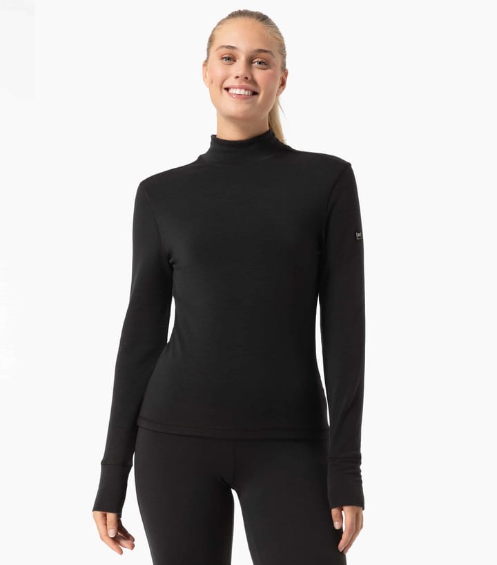 super.natural Women's B Hot Turtleneck Jet Black super.natural