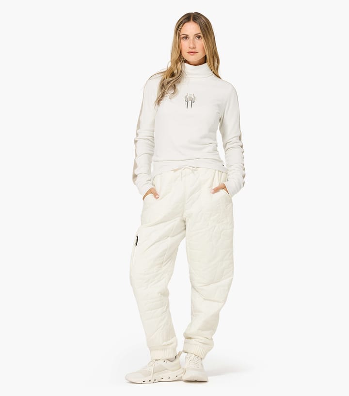 super.natural Women´s Racing Team Roll Neck Fresh White/w. Pepper/various super.natural