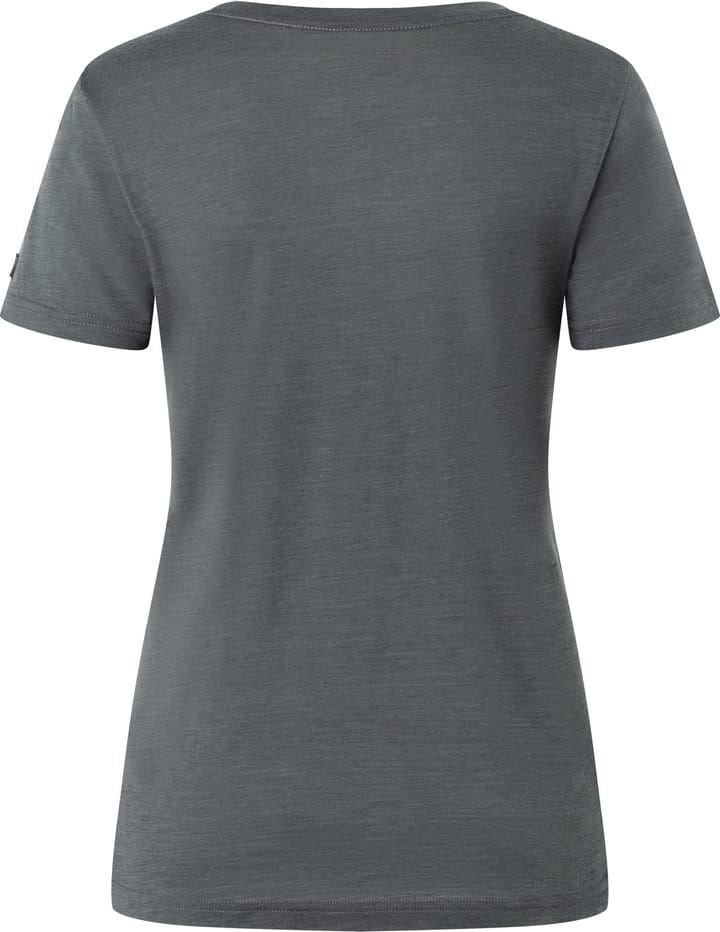 super.natural Women's Carski Tee Dark Shadow Melange/various super.natural