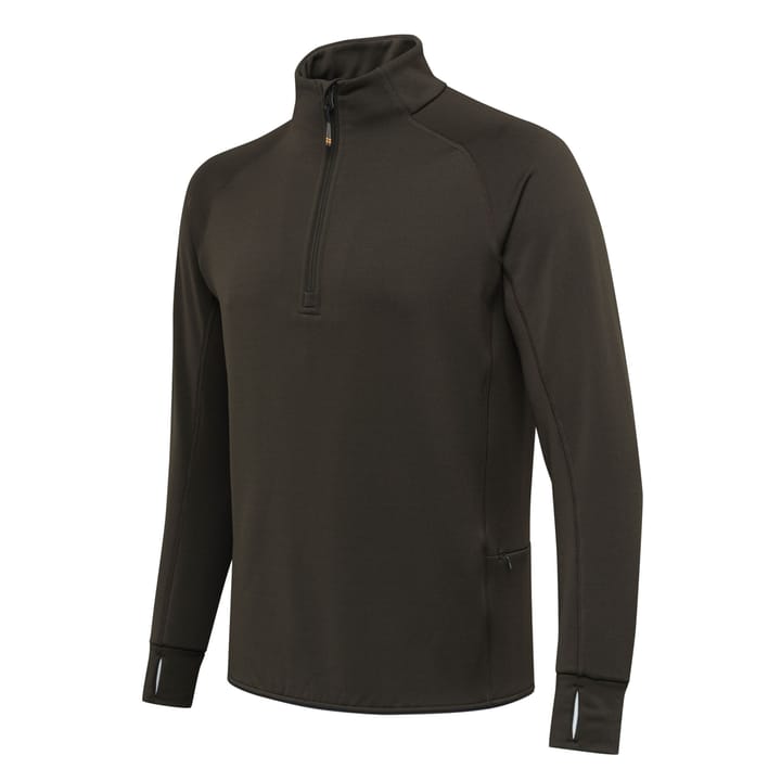 Beretta Men's Stretch Tech Half Zip Fleece Green Moss Beretta
