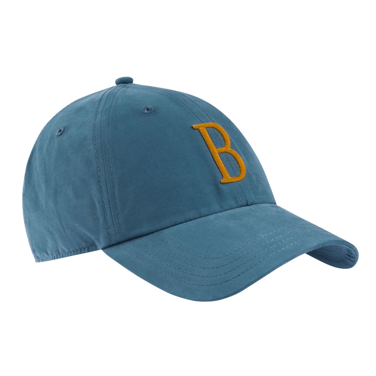 Beretta Big B Cap Petrol Blue & Mustard