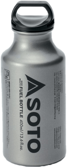 Soto Fuel Bottle 400 ml Aluminum Soto