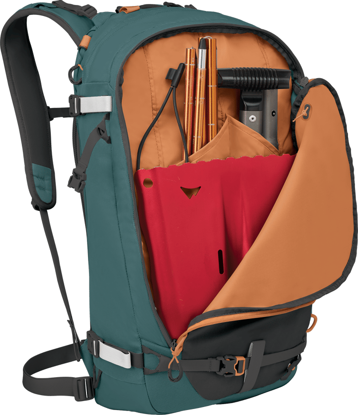 Osprey Men's Soelden 25 Cascade Blue/Raven Black Osprey