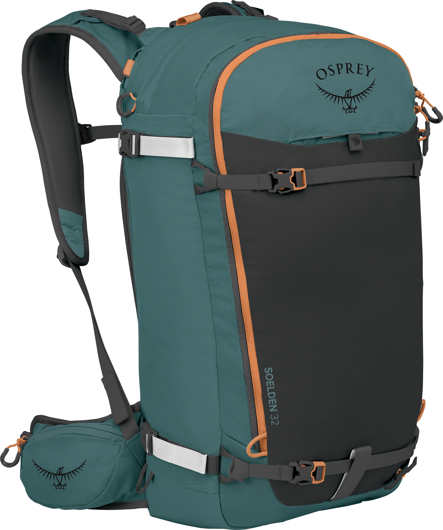 Osprey Men's Soelden 32 Cascade Blue/Raven Black