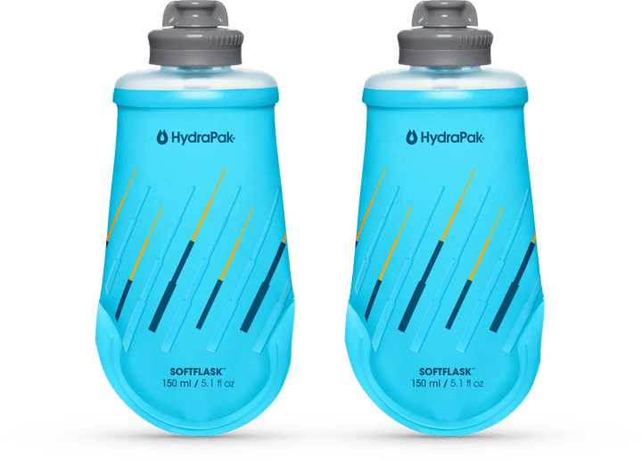 Hydrapak Softflask 150ml - 2- Pack Malibu Blue Hydrapak