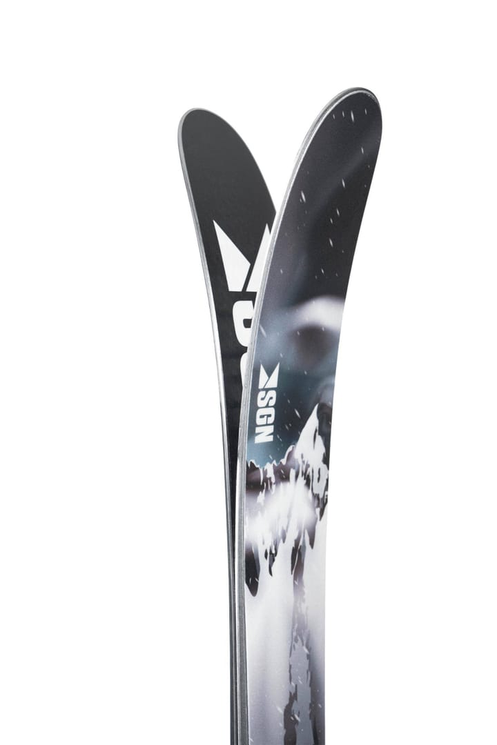 Sgn Skis Soleitind Snow Storm Grey Artwork SGN skis