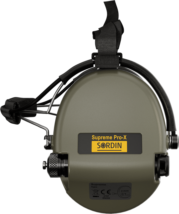 Sordin Supreme Pro-X Green/Black Sordin Sordin Supreme Pro-X Green/Black Sordin