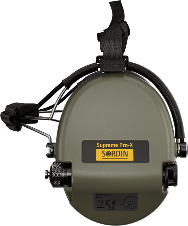 Sordin Supreme Pro-X Green/Black Sordin
