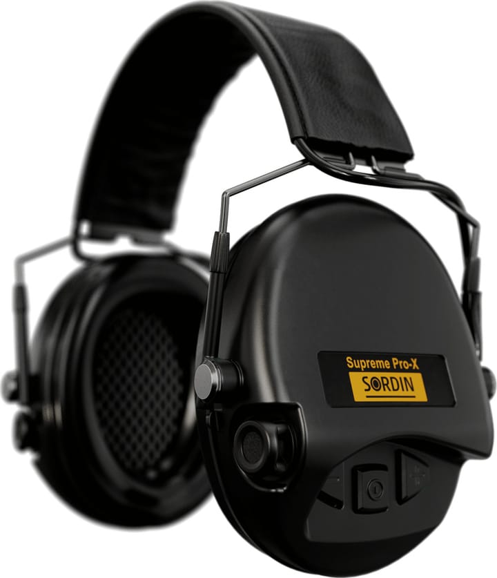 Sordin Supreme Pro-X Slim Leather Hear2 Black Sordin