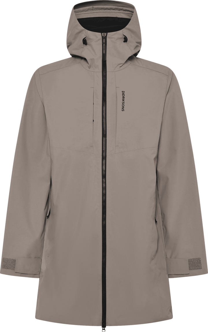 Didriksons Men's Sören Parka Ash Brown Didriksons