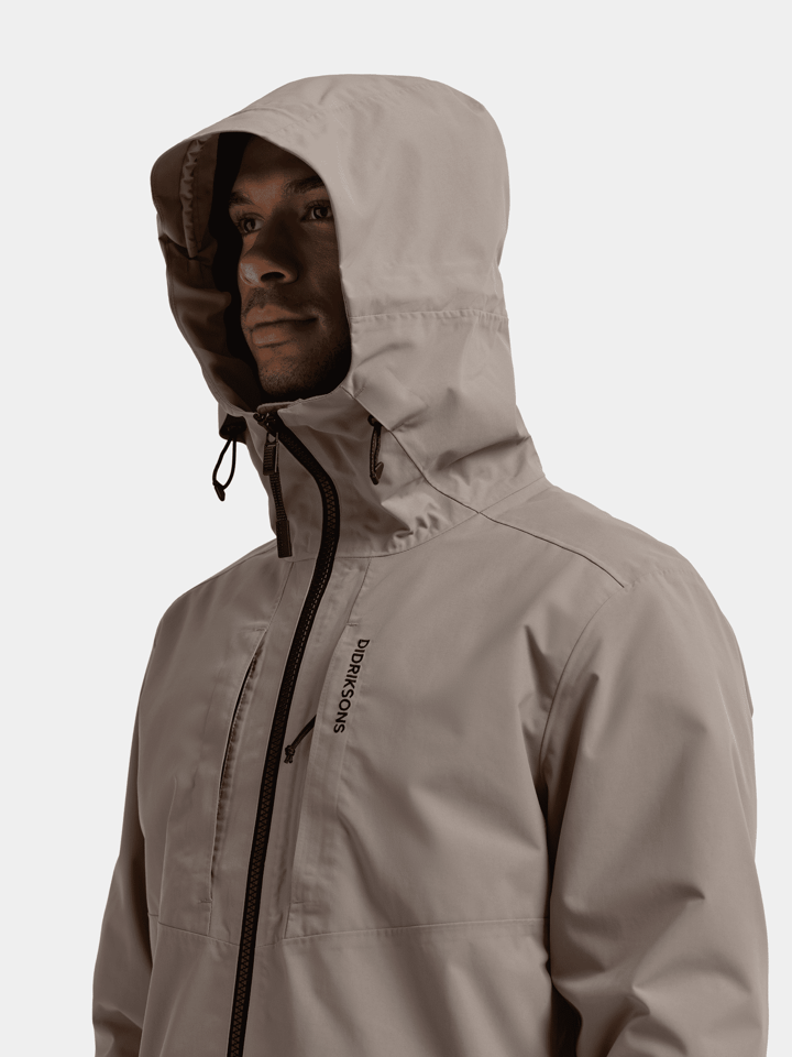 Didriksons Men's Sören Parka Ash Brown Didriksons