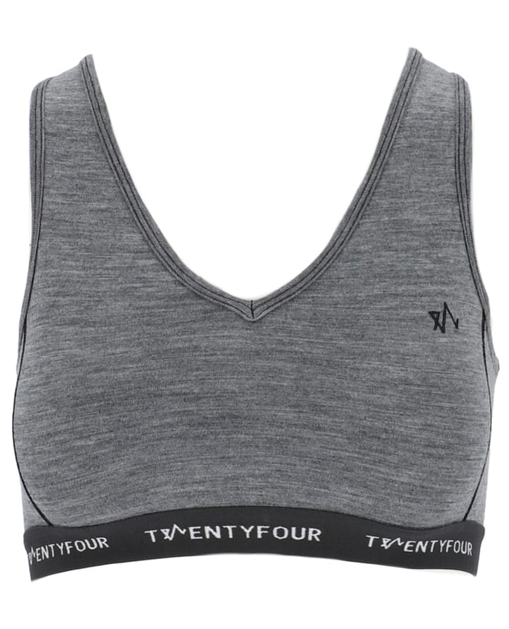 Twentyfour Isbre Merino Sportstop D Gråmelert Twentyfour Twentyfour Isbre Merino Sportstop D Gråmelert Twentyfour