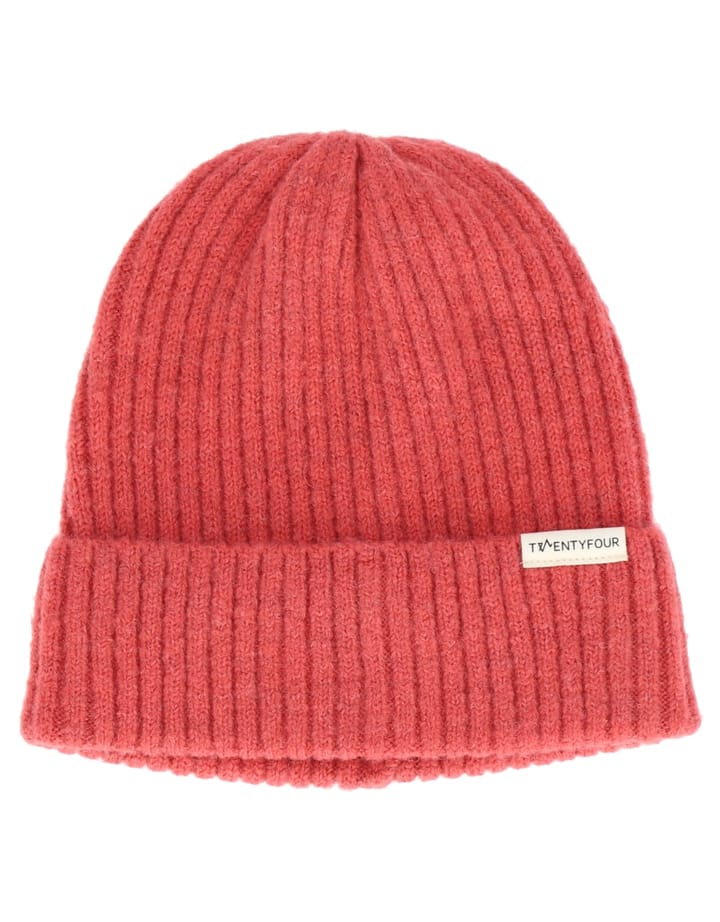 Twentyfour Finse Rib Lue Støvrød Twentyfour