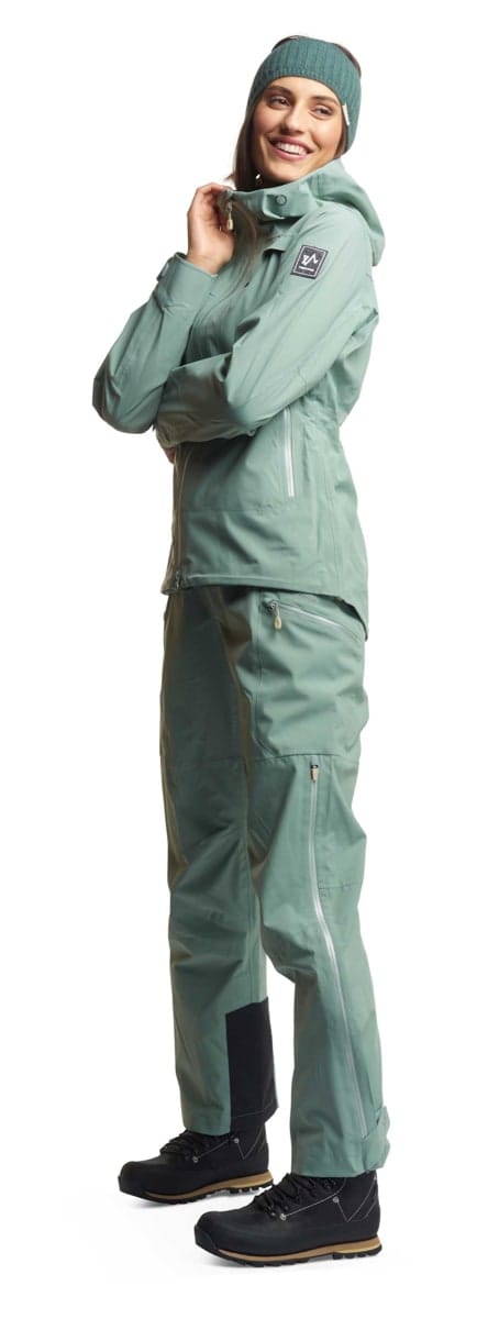 Twentyfour Finse 3L Skalljakke D Grågrønn Twentyfour