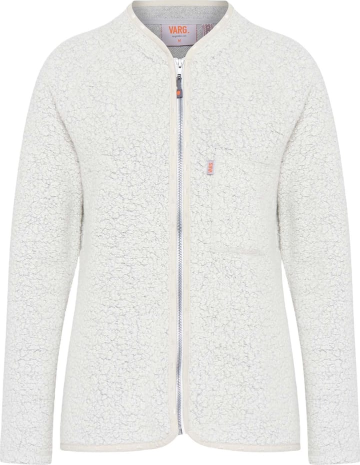 Varg Women's Styrsö Wool Zip Jersey Off White Varg