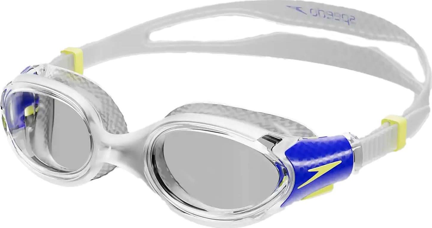 Speedo Juniors' Biofuse 2.0  Clear/Blue