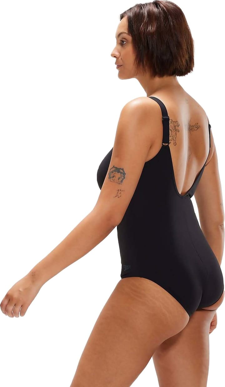 Speedo Women's Shaping Aquanite Swimsuit Black Speedo