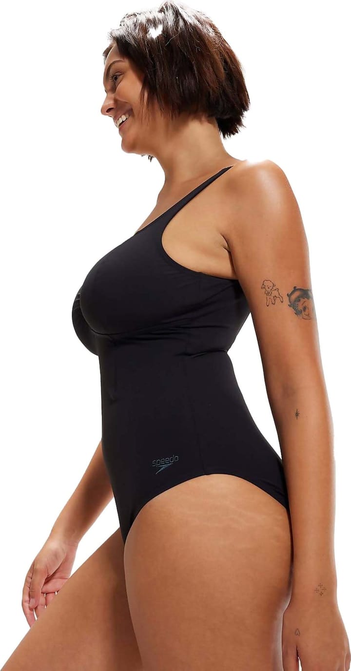 Speedo Women's Shaping Aquanite Swimsuit Black Speedo