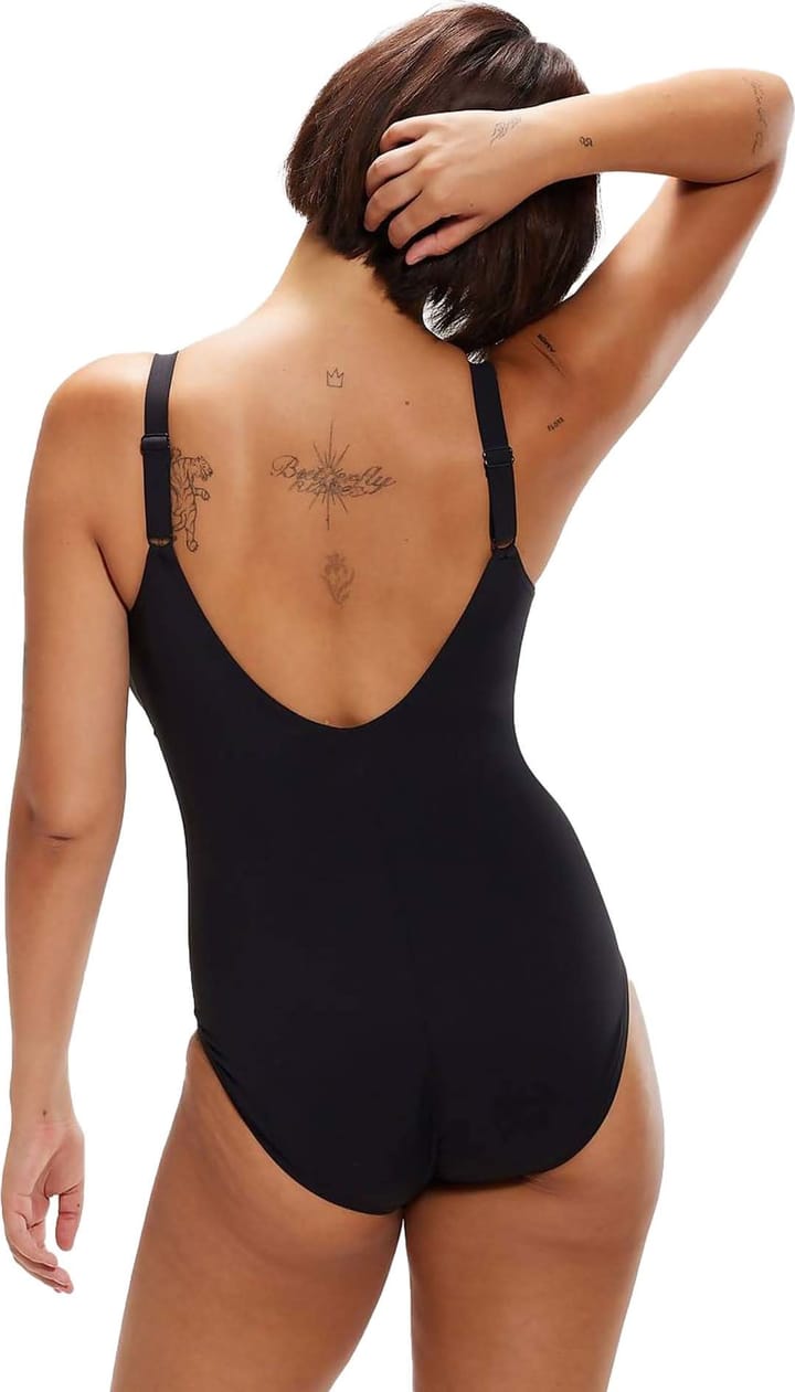 Speedo Women's Shaping Aquanite Swimsuit Black Speedo