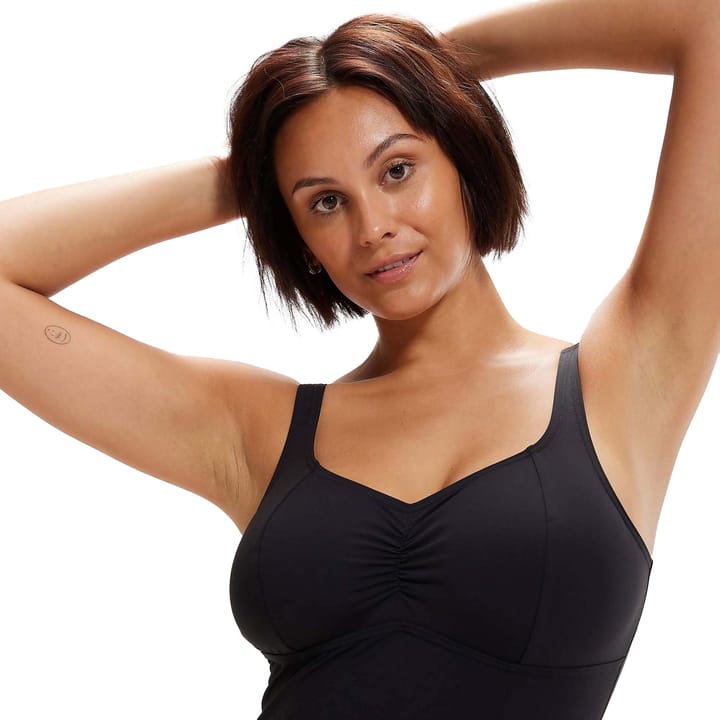 Speedo Women's Shaping Aquanite Swimsuit Black Speedo
