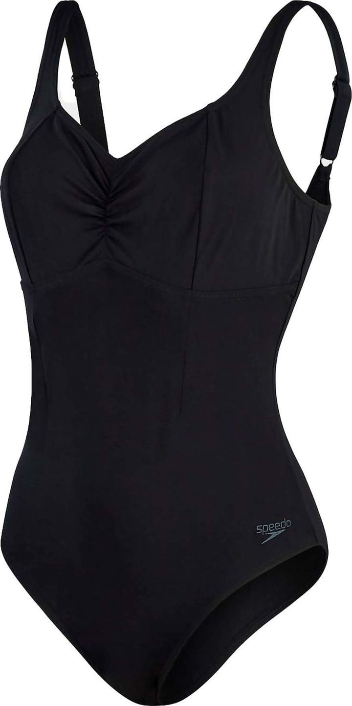 Speedo Women's Shaping Aquanite Swimsuit Black Speedo