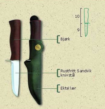 Helle Helle Speider Norsk Kvalitetskniv, No. 05 Helle Helle Helle Speider Norsk Kvalitetskniv, No. 05 Helle