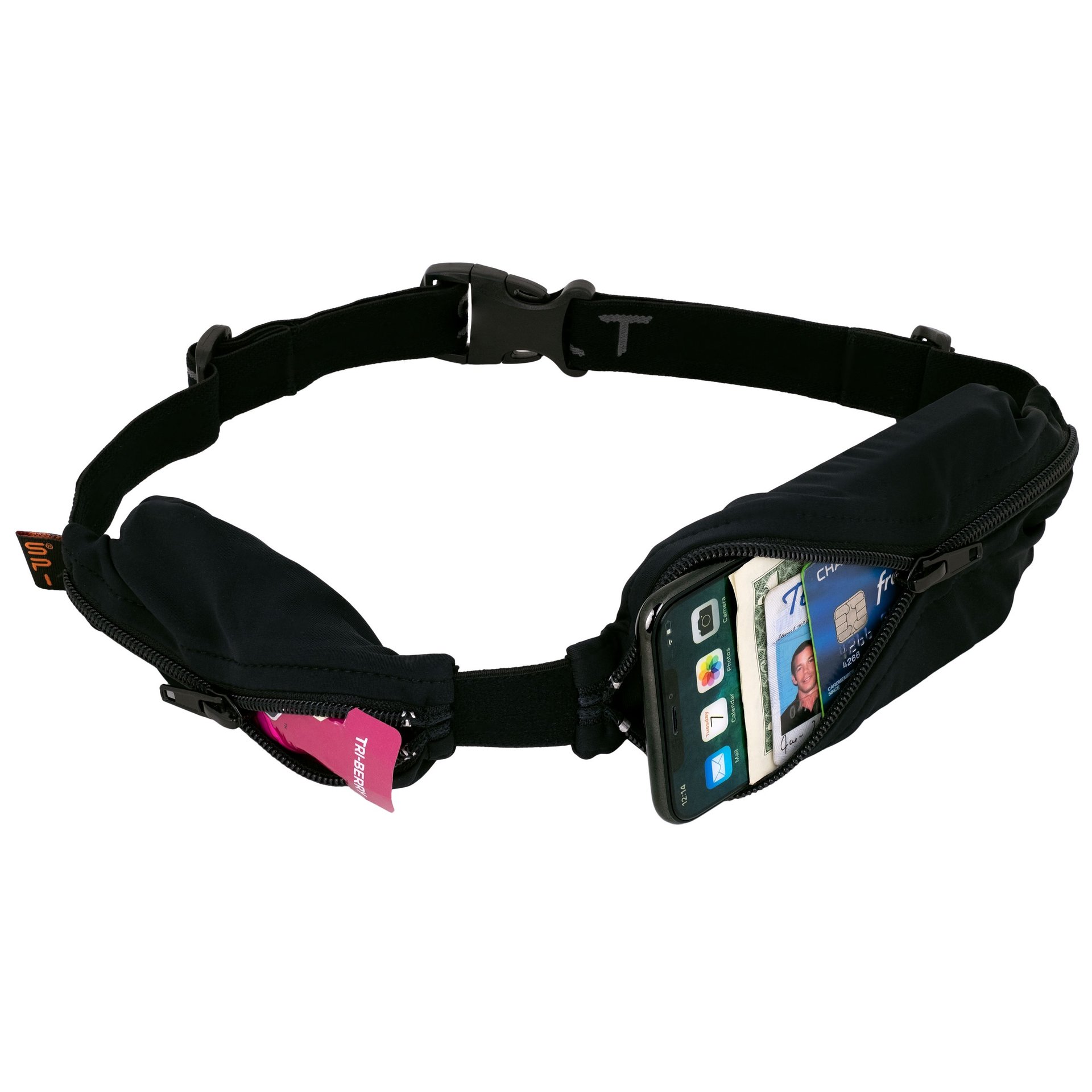 SPIbelt Dual Pocket 8.9 magväskor herr
