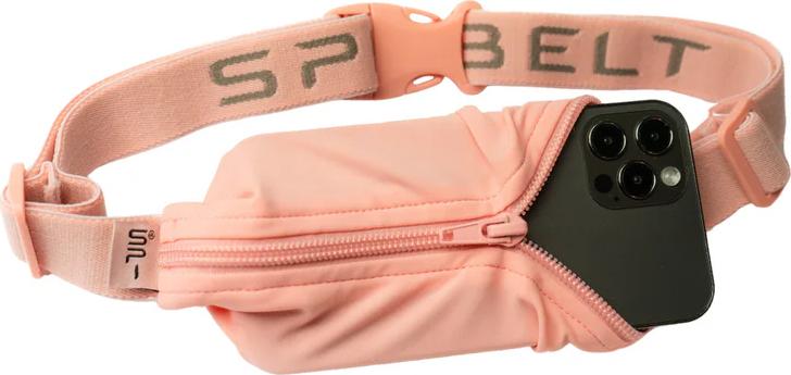 The SPIbelt Fuchsia/Black Zipper