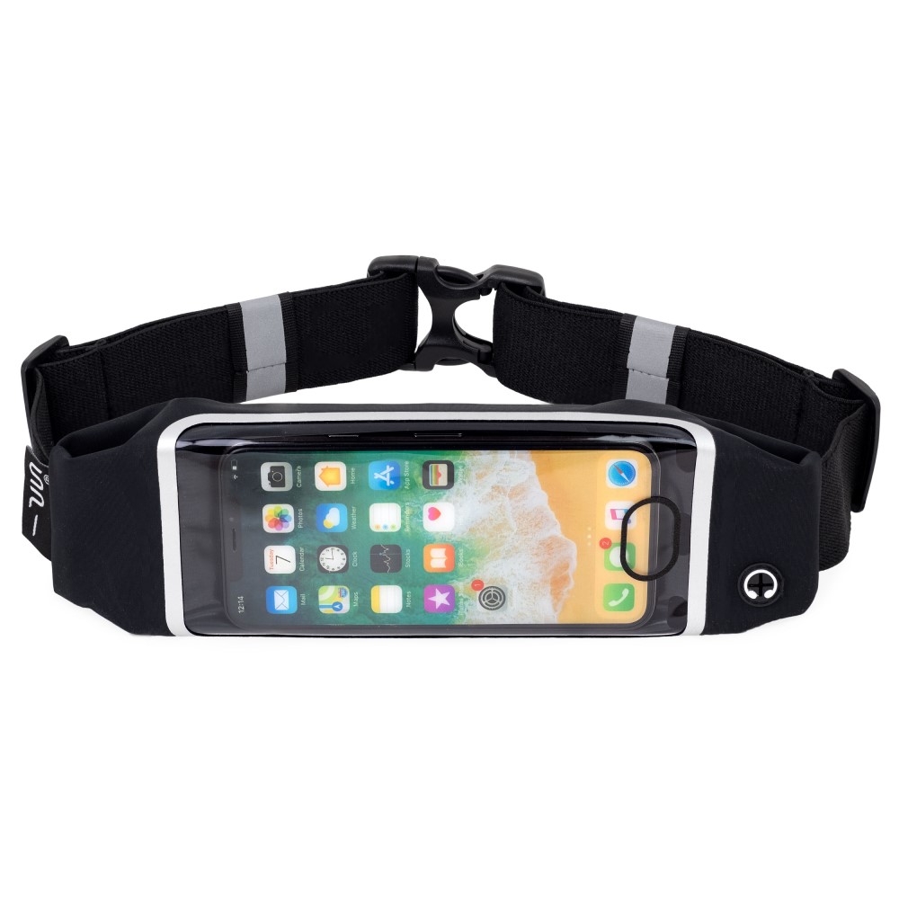 Running Belt With Window 1.5 Black/Black