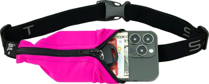 SPIbelt The SPIbelt Fuchsia/Black Zipper SPIbelt