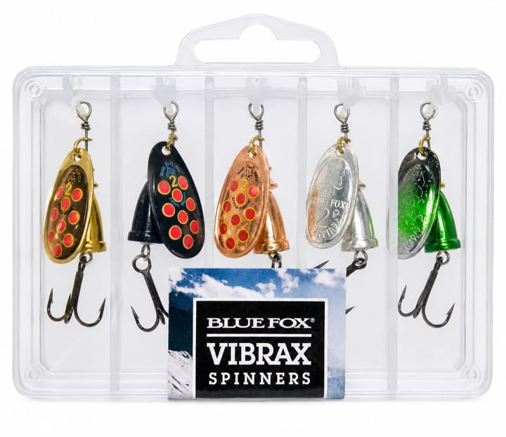 Blue Fox Spinnerboks Vibrax 5stk Blue Fox